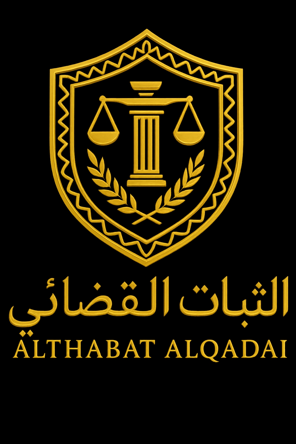 شعار شركة الثبات القضائي