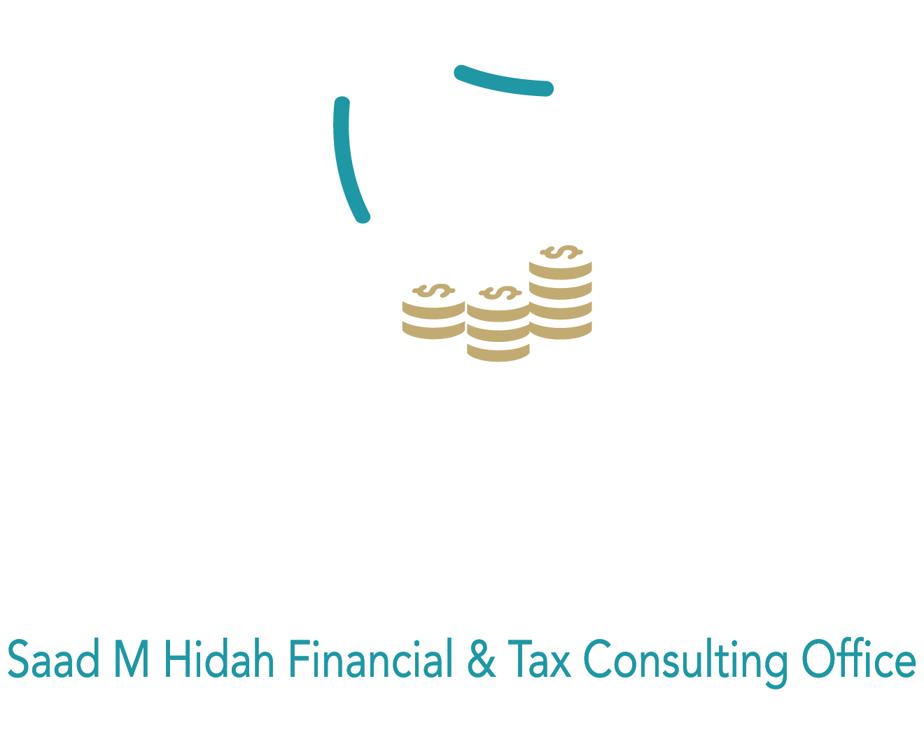 شعار مكتب سعد محمد ال هيضه للاستشارات المالية والضريبية 